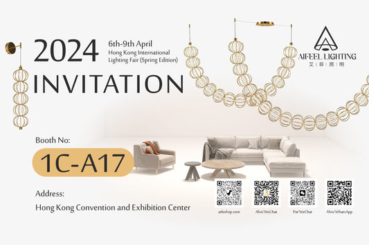 Join Us at the HK Spring Lighting Fair 2024